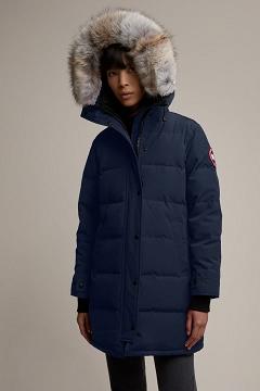 Chamarras Canada Goose Mujer México - Shelburne Abrigos Azul Oscuro Marino LQ3710284